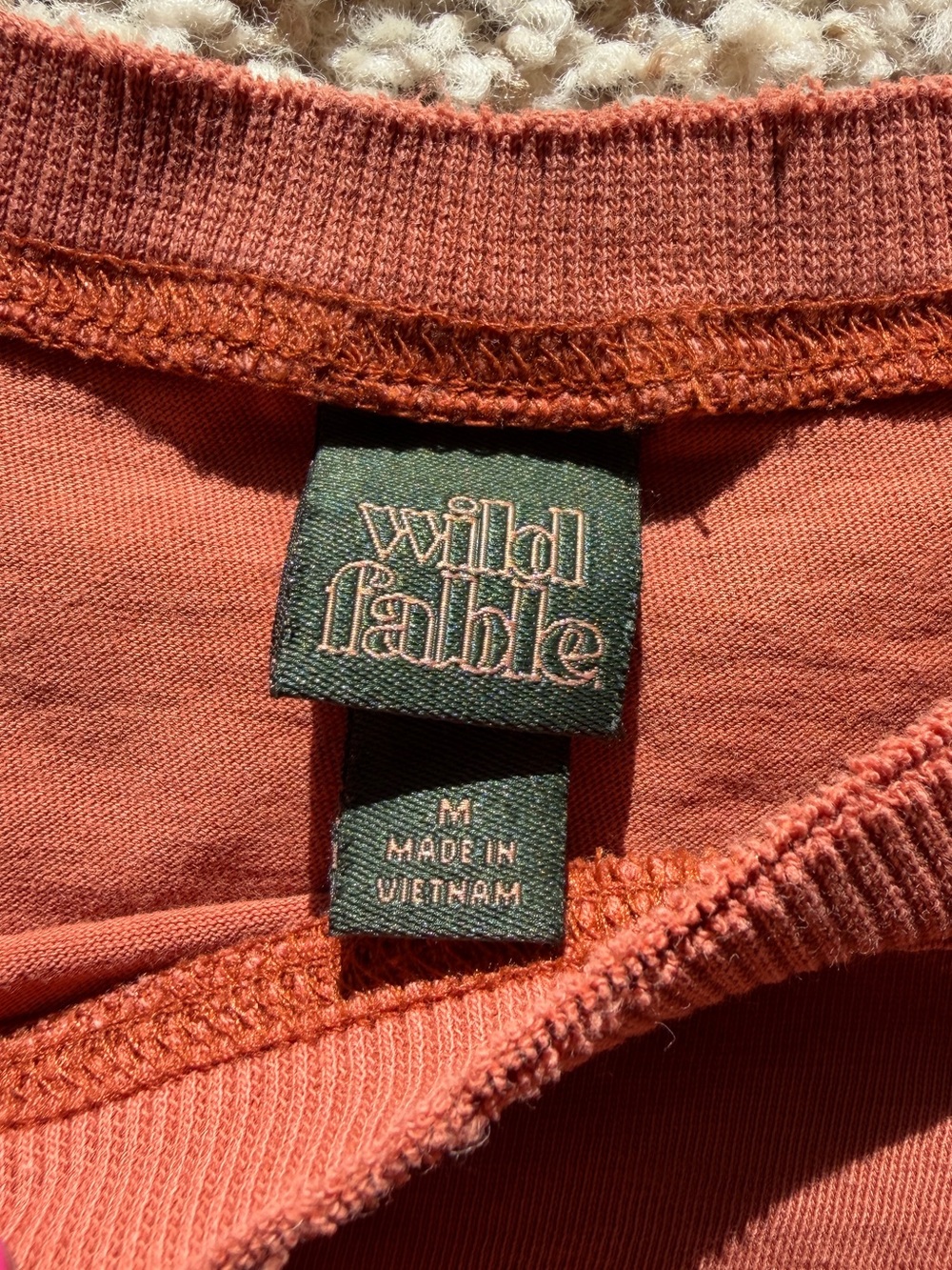 Wild Fable Rust Tee - Picture 2 of 3